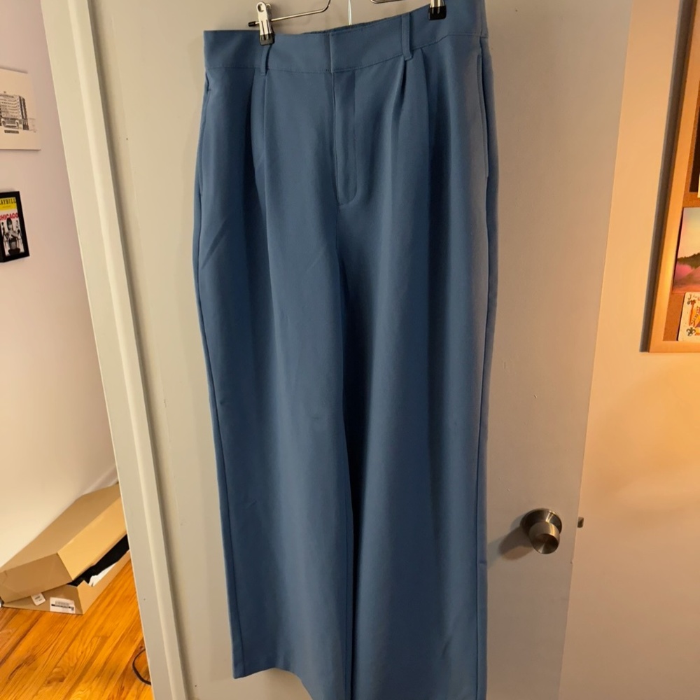 Abercrombie & Fitch Tailored Wide Leg Pants
